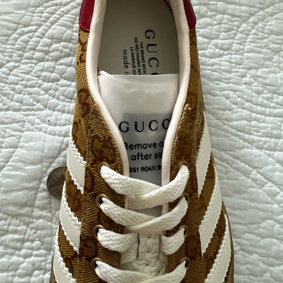ADIDAS x GUCCI men's Gazelle sneaker - Picture 6 of 9